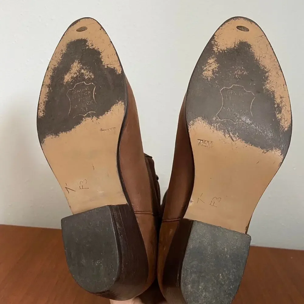 Vintage laredo brown cowboy western boots